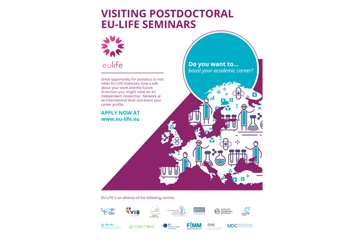 Visiting Postdoctoral EU-LIFE seminars programme poster
