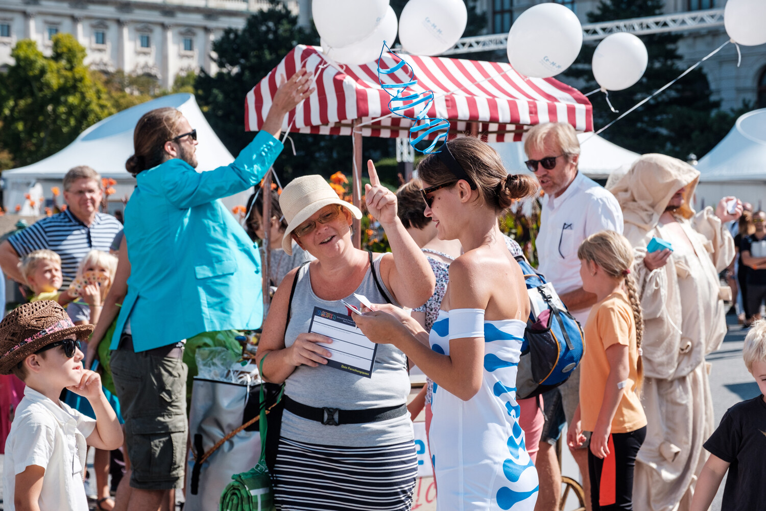 “FWF BE OPEN” Science & Society Festival in Vienna, 2018. © Hans Leitner/CeMM.