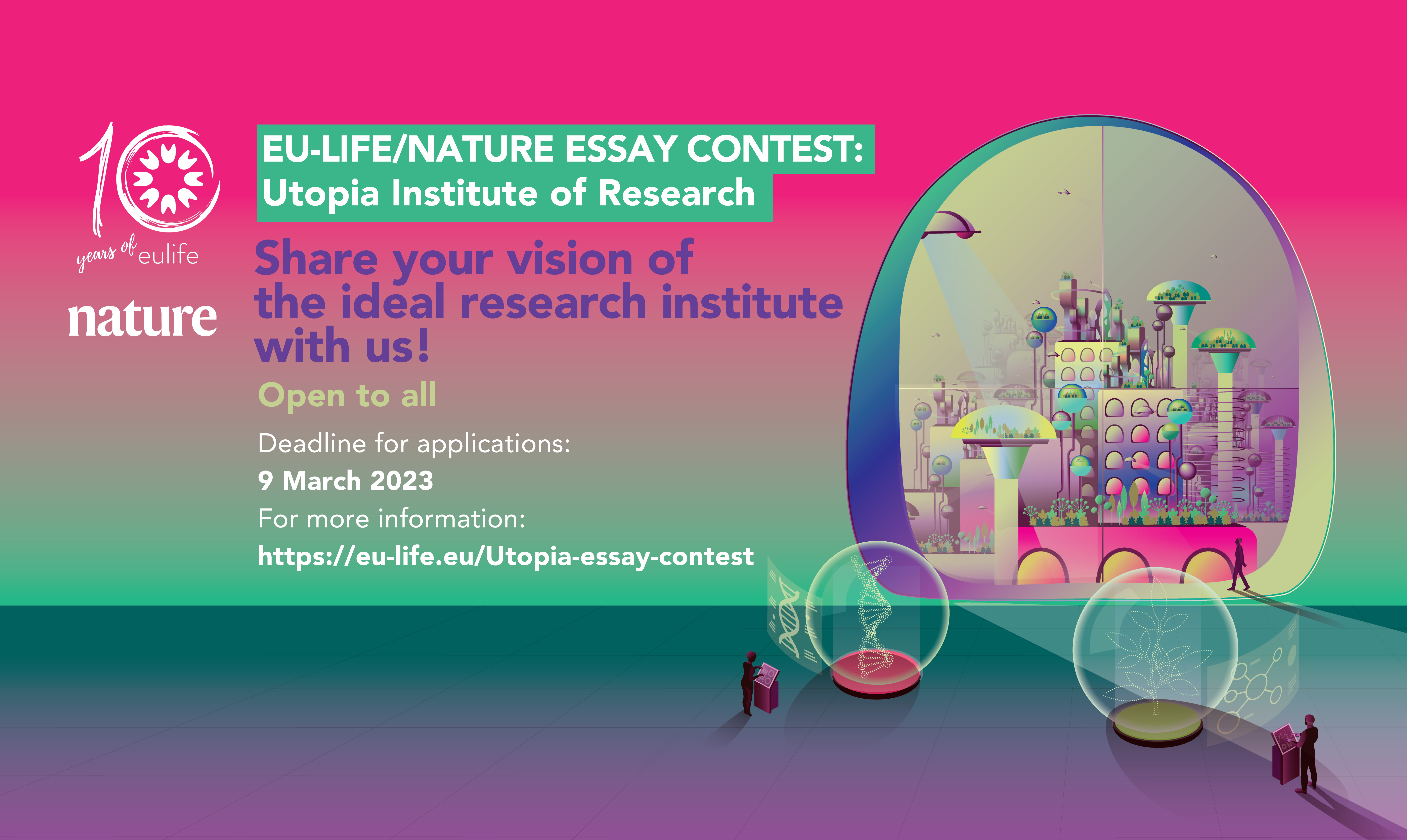 EU-LIFE/Nature Essay Contest: Utopia Institute of Research ©Iris Joval