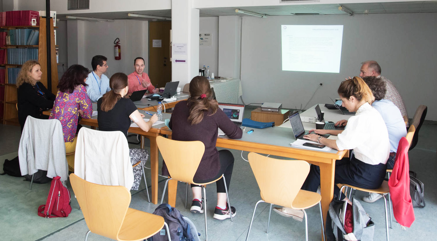 Meeting at IMBB-FORTH (Grecce), October 2022 © Christos Tsoumplekas, IMBB