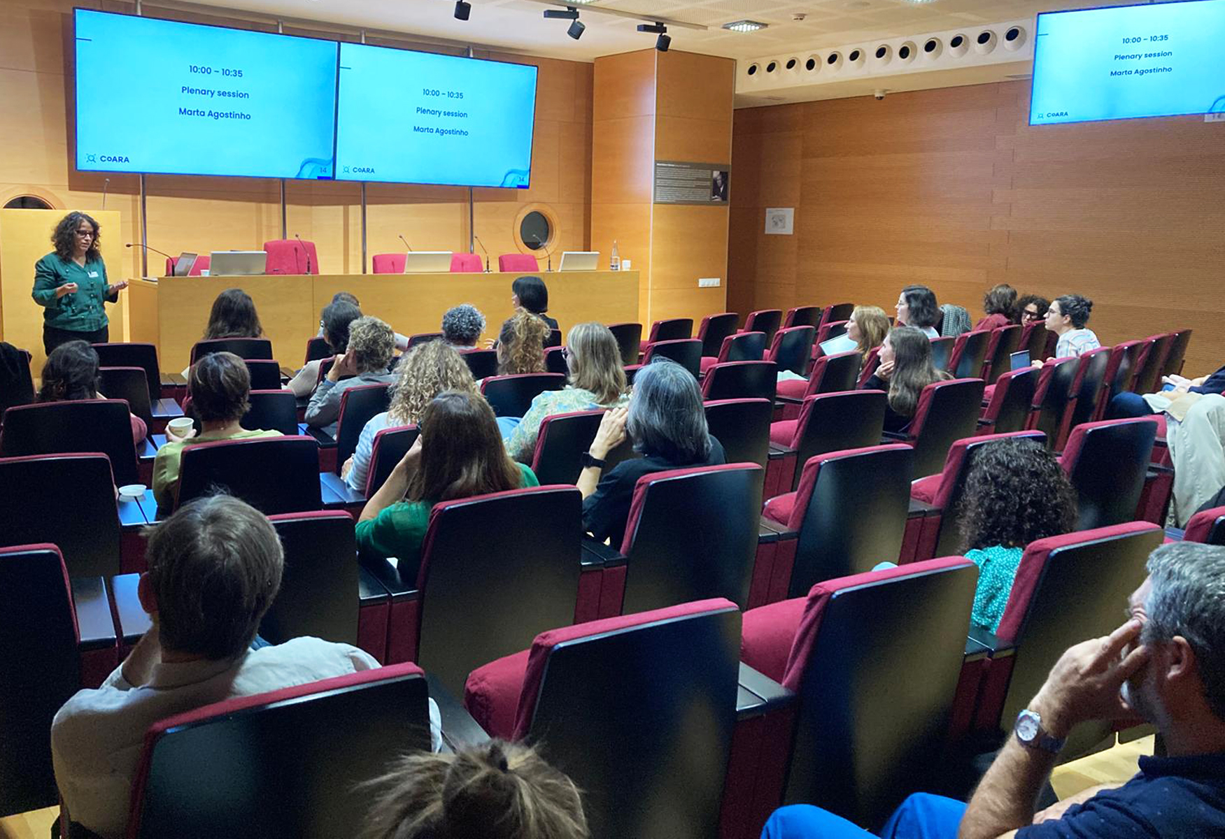 Plenary session by Marta Agostinho