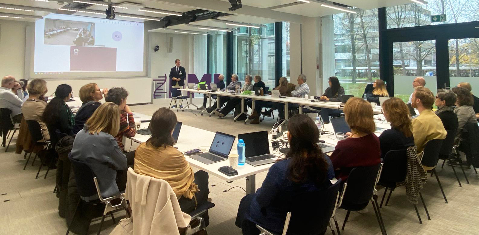 Giulio Superti-Furga, EU-LIFE Chair and Director of CeMM, welcomes all to the meeting