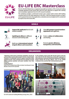 EU-LIFE ERC Masterclass factsheet