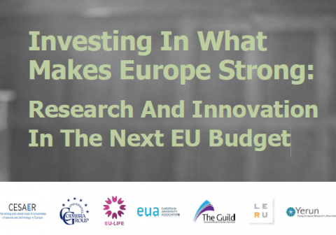 Investing in What Makes Europe Strong: Research and Innovation in the Next EU Budget